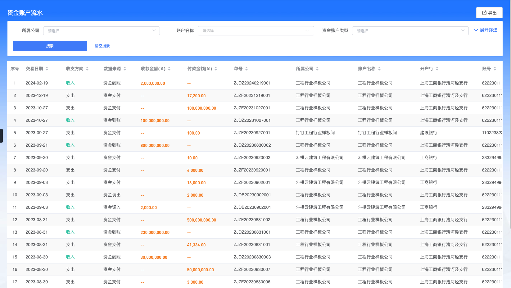 機電安裝項目合同管理系統(tǒng)